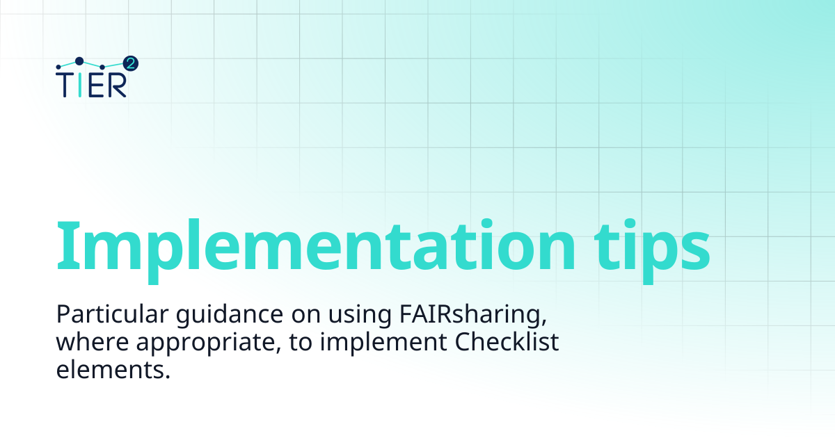 Implementation tips | Editorial Reference Handbook
